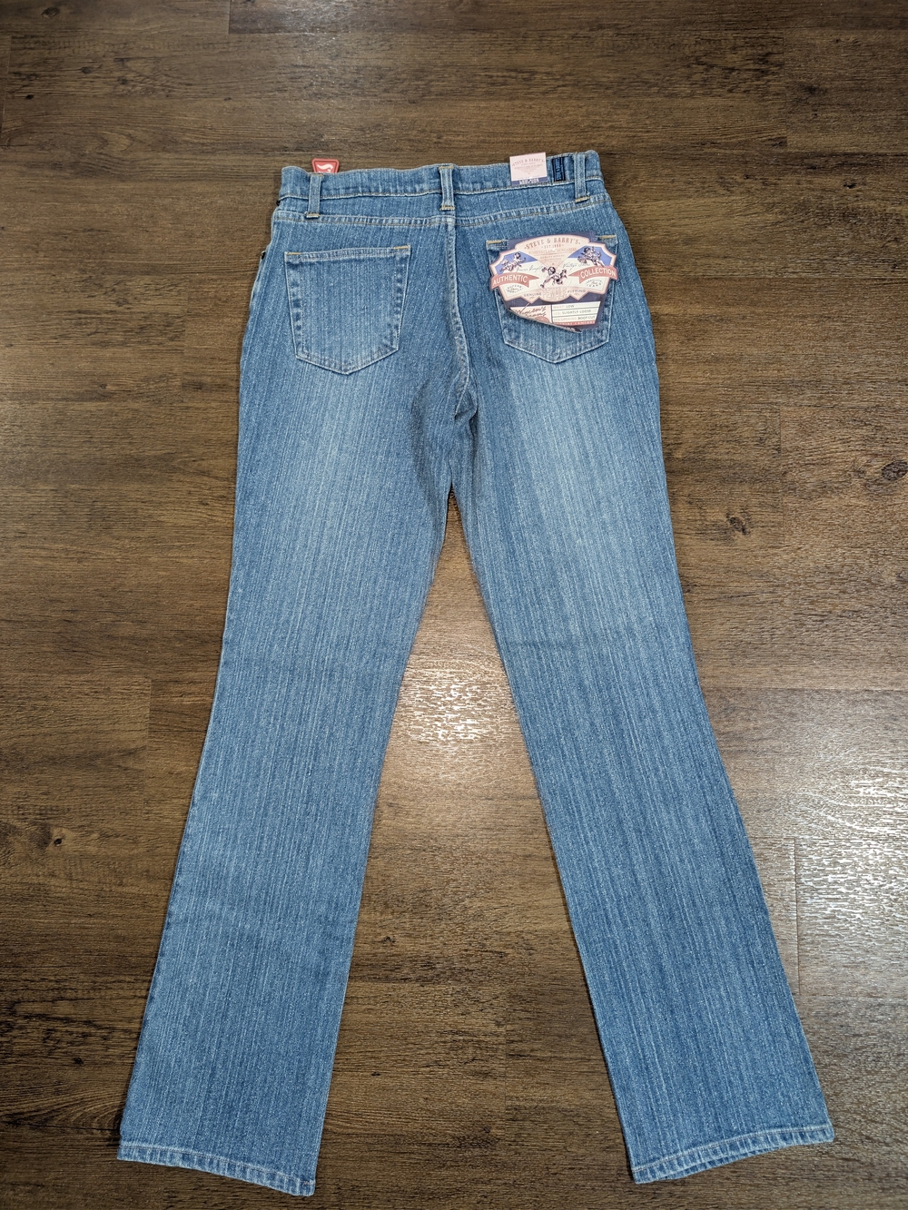 Vintage Steve & Barry Bootcut Leg Low Rise Denim Blue Jeans Womens Sz 6 R. NWT